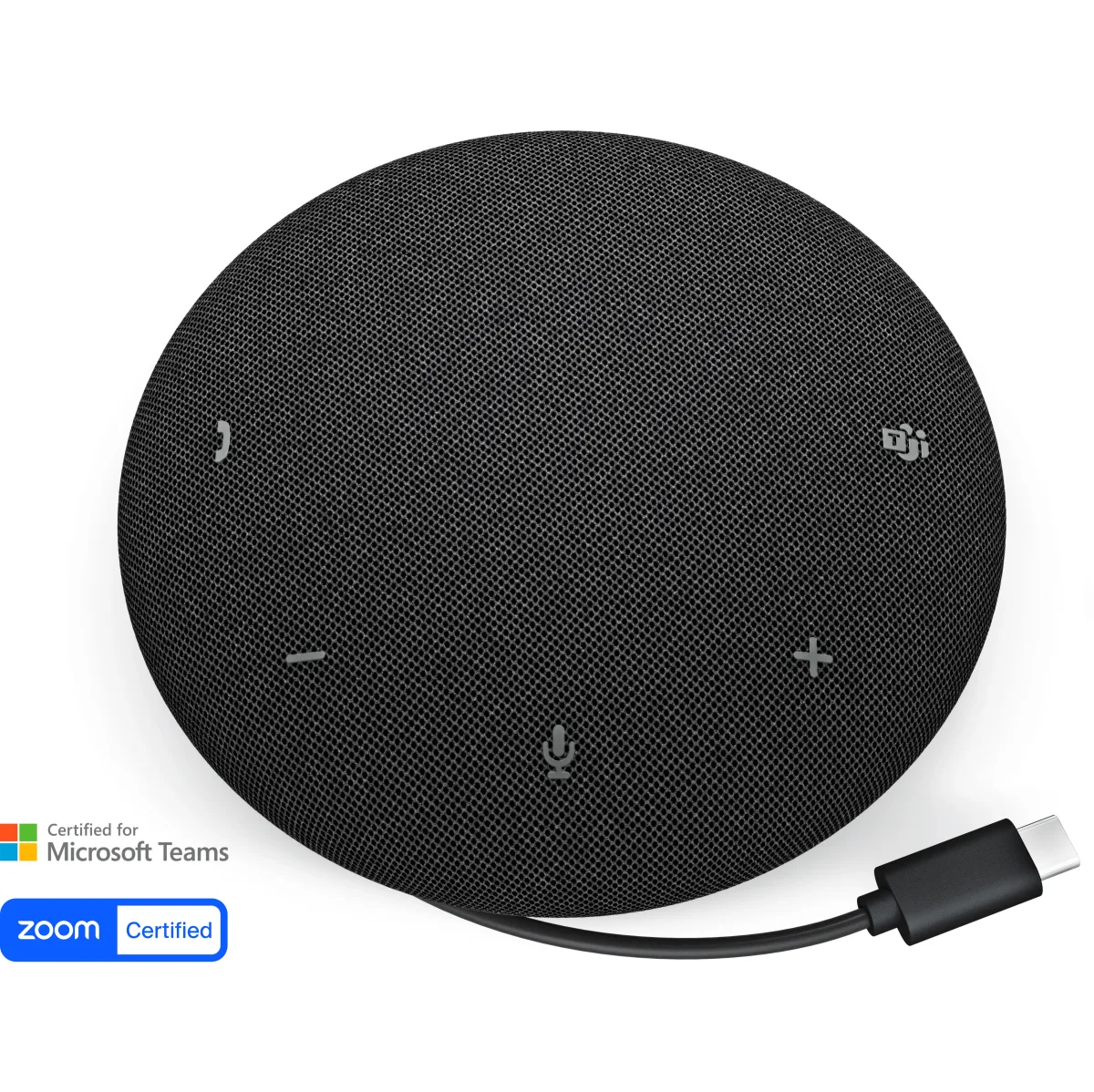 Dell Pro SP325 - Speakerphone hands-free - wired - active noise cancelling - USB-C - Certified for Microsoft Teams, Zoom Certified