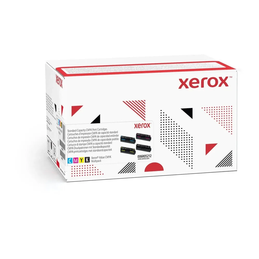 Xerox - 4-pack - cyan, black, yellow, magenta - original - box - toner cartridge