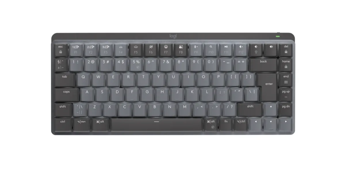 Logitech 920-010780 Mx Mech. Mini Wireless Illum. Keyb - Graphite - US Intl - Emea