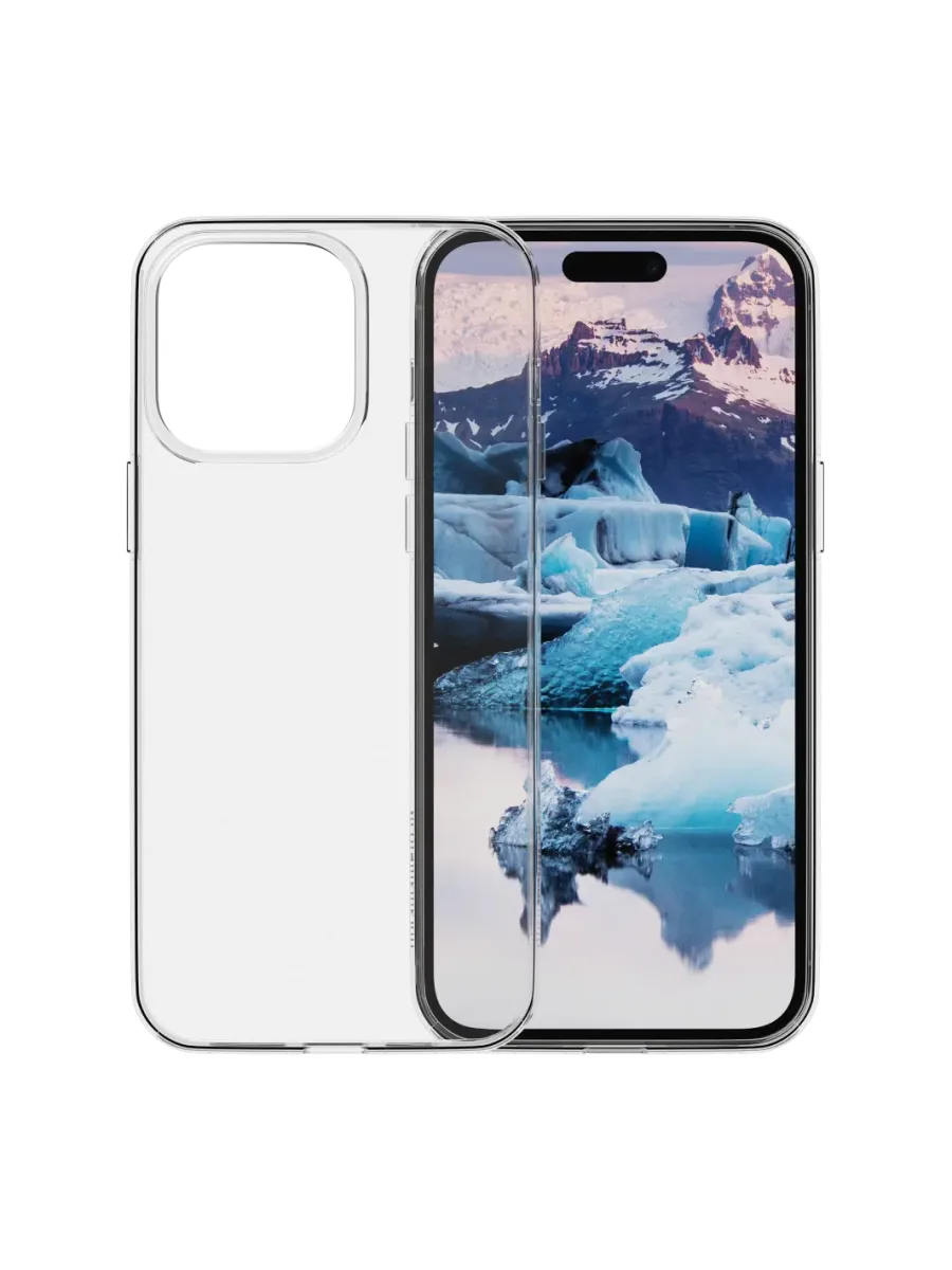 dbramante1928 Greenland - Back cover for mobile phone - plastic - clear - for Apple iPhone 15 Pro