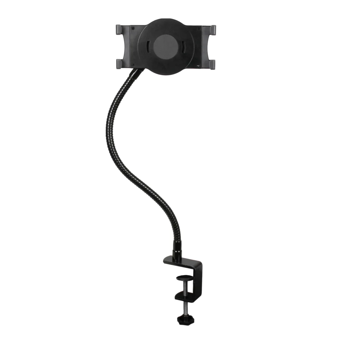 Startech Gooseneck Tablet Holder - Bendable Tablet Arm - Desk Mount Tablet Stand - For Most 7" to 11" Tablets - Detachable Holder - Mounting kit (clamp, adjustable holder, adjustable mounting arm) - for tablet - plastic, steel - black - screen size: 7"-11" - desktop - for P/N: DK30CHPH, STSCART