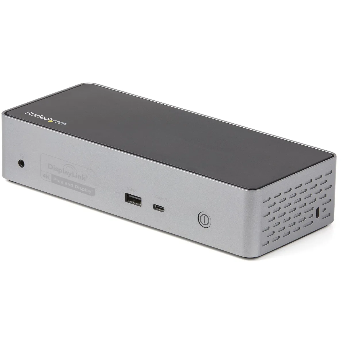 Startech USB-C Dock, 4K 60Hz Quad Monitor DisplayPort & HDMI, Universal USB C Docking Station with 100W Power Delivery Charging, USB Hub w/ 1x USB Type-C & 3x USB-A, Ethernet, Audio - Thunderbolt 3 Compatible (DK31C4DPPDUE) - Docking station - USB-C 3.2 Gen 2 / Thunderbolt 3 - 4 x DP, 4 x HDMI - 1GbE - United Kingdom, Europe