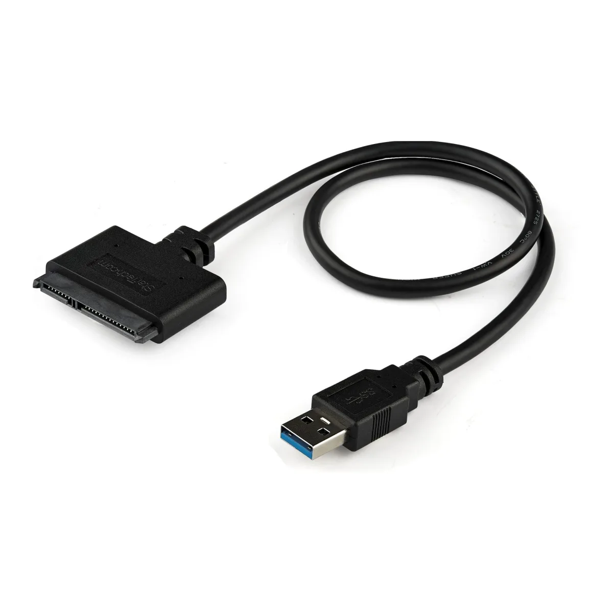 Startech SATA to USB Cable - USB 3.0 to 2.5" SATA III Hard Drive Adapter - External Converter for SSD/HDD Data Transfer (USB3S2SAT3CB)