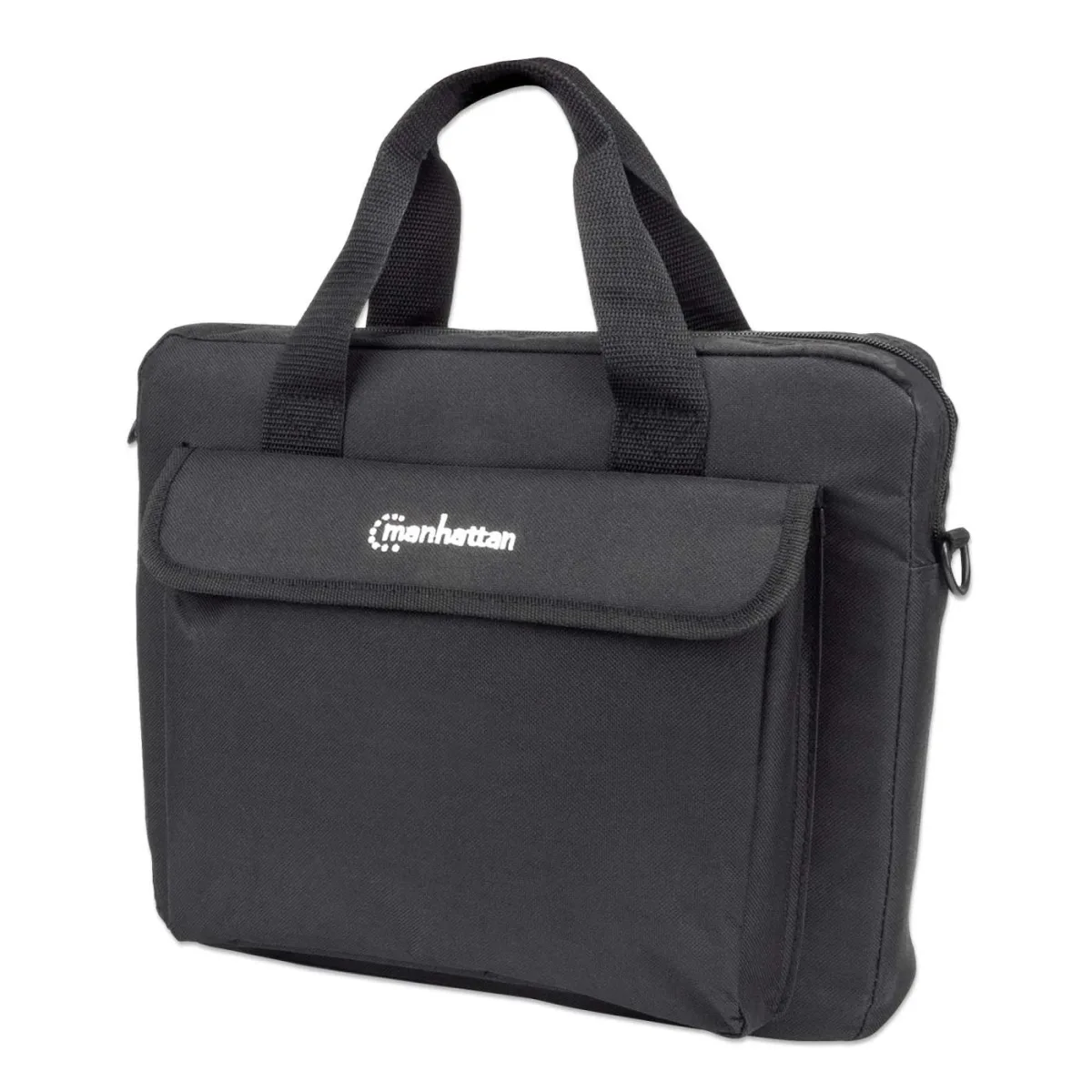 Manhattan 439862 London Laptop Bag 12.5" Black- Top Loader