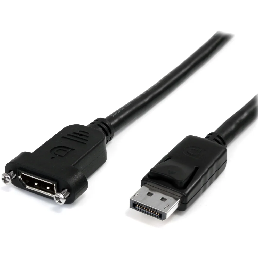 StarTech 6in DisplayPort to Mini DisplayPort Video Cable Adapter (DP2MDPMF6IN)