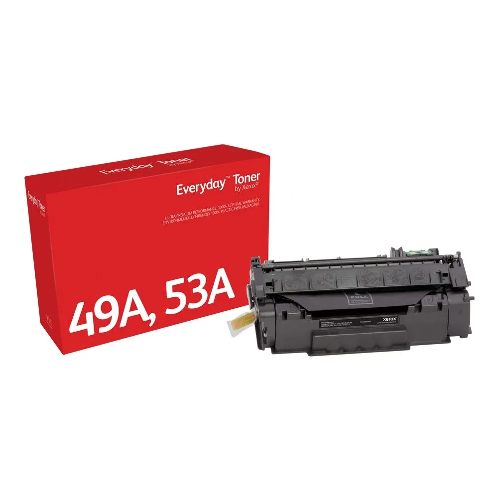 Xerox 006R03665 Black Toner Cartridge Like Hp 49A / 53A for Laserjet 1160