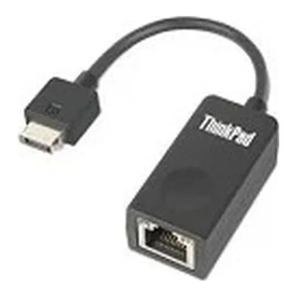 Lenovo ThinkPad Ethernet Extension Adapter Gen 2 - Network adapter cable - RJ-45 (F) to Lenovo Ethernet extension connector (M) - 8 cm - for ThinkCentre M75t Gen 2, ThinkPad L13 Yoga Gen 2, P14s Gen 2, T14s Gen 2, X13 Gen 2