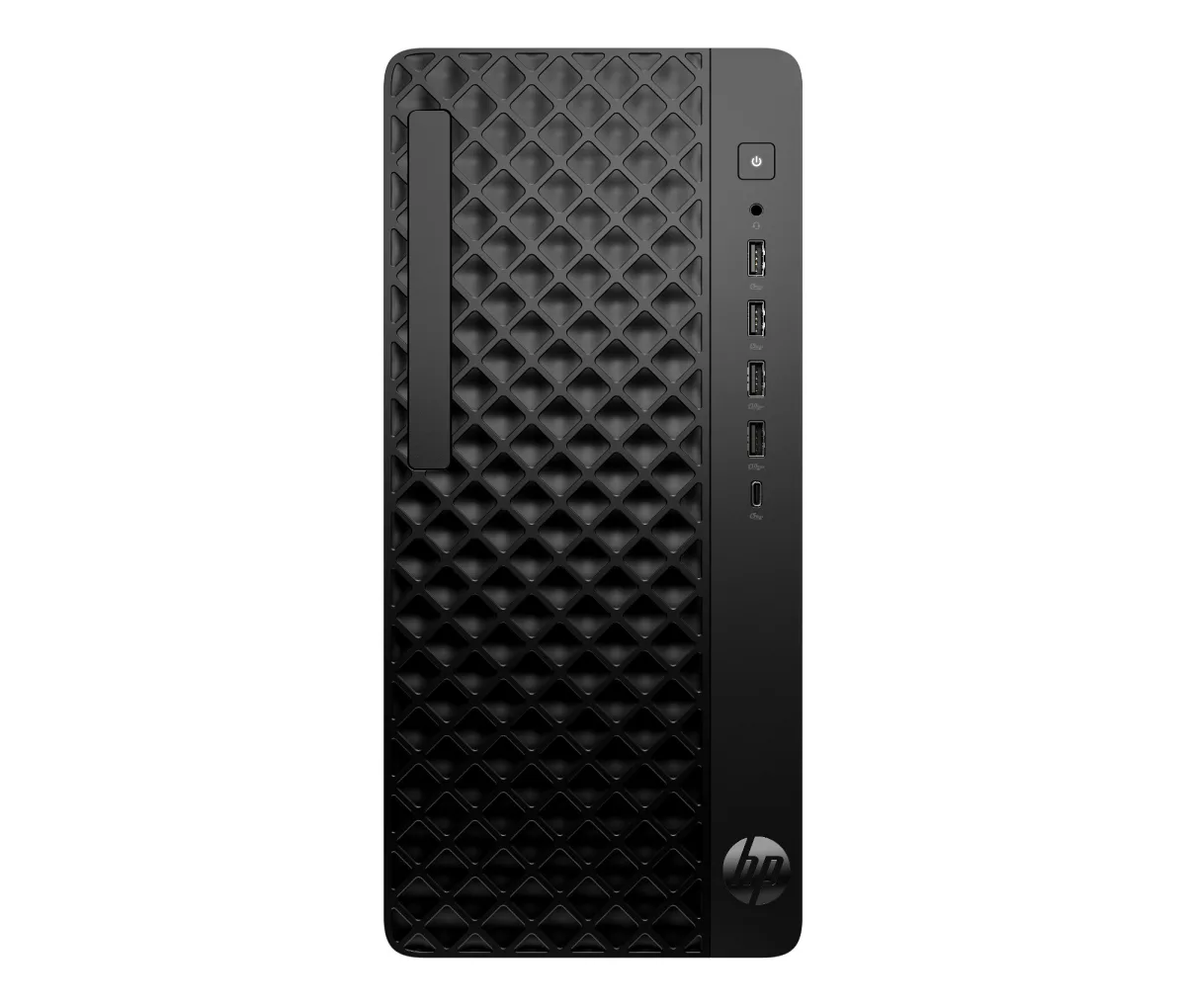 HP ProDesk 2 G1a E AI - AI PC - tower Ryzen 5 8500G / up to 5 GHz - RAM 8 GB - SSD 256 GB - NVMe - Radeon 740M - Gigabit Ethernet, IEEE 802.11ax (Wi-Fi 6), Bluetooth 5.4 - Win 11 Pro - monitor: none - keyboard: UK - jack black - Smart Buy