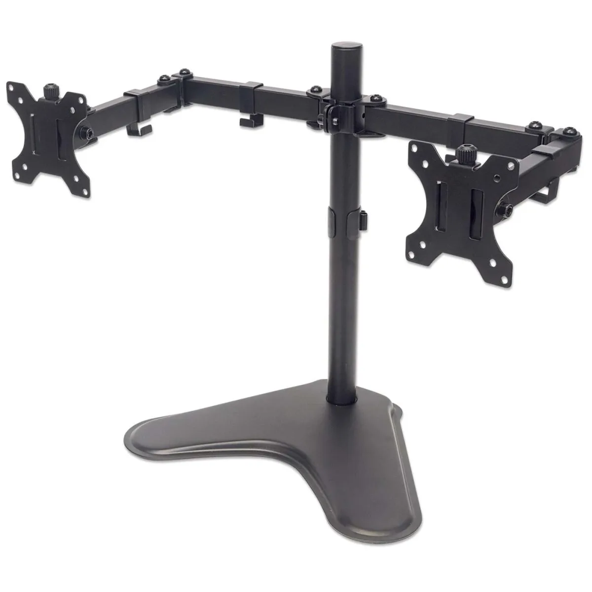 Manhattan 461559 TV/Monitor Desk Mount 2 Screens 27" Desk VESA to 100X100MM
