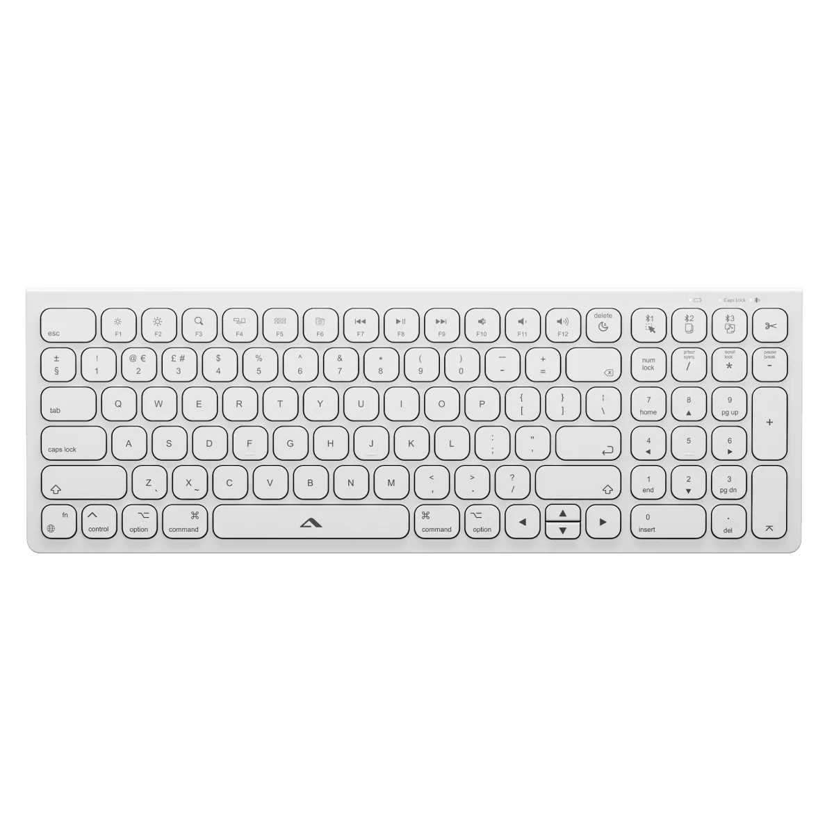 ECHELON COMPACT USB-C RECHARGE BT KB FOR MAC (WHITE) UK
