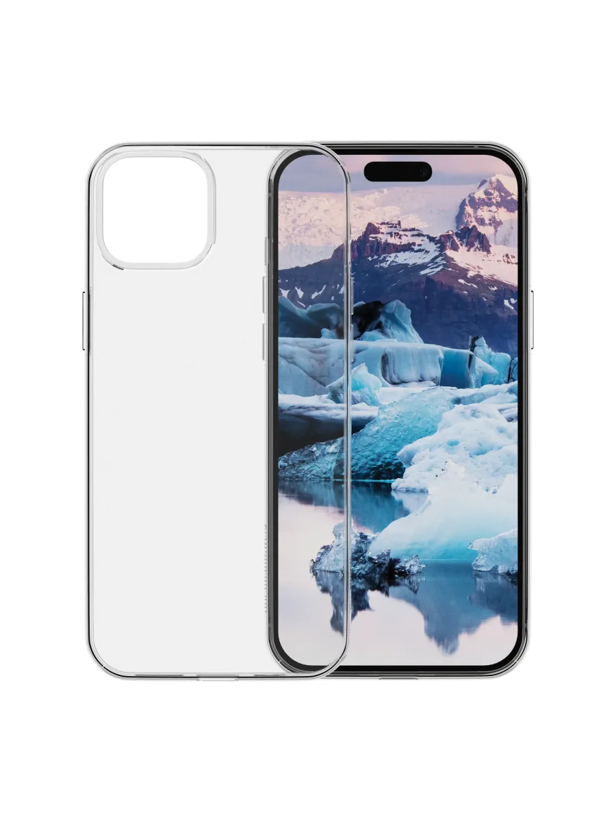 dbramante1928 Greenland - Back cover for mobile phone - plastic - clear - for Apple iPhone 13, 14, 15, 16e, 17e