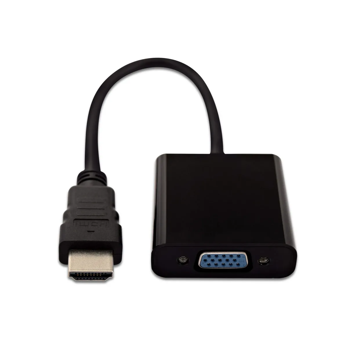 HDMI TO VGA ADAPTER BLACK HDMI1.4 TO VGA VIDADPTR 1080PFHD