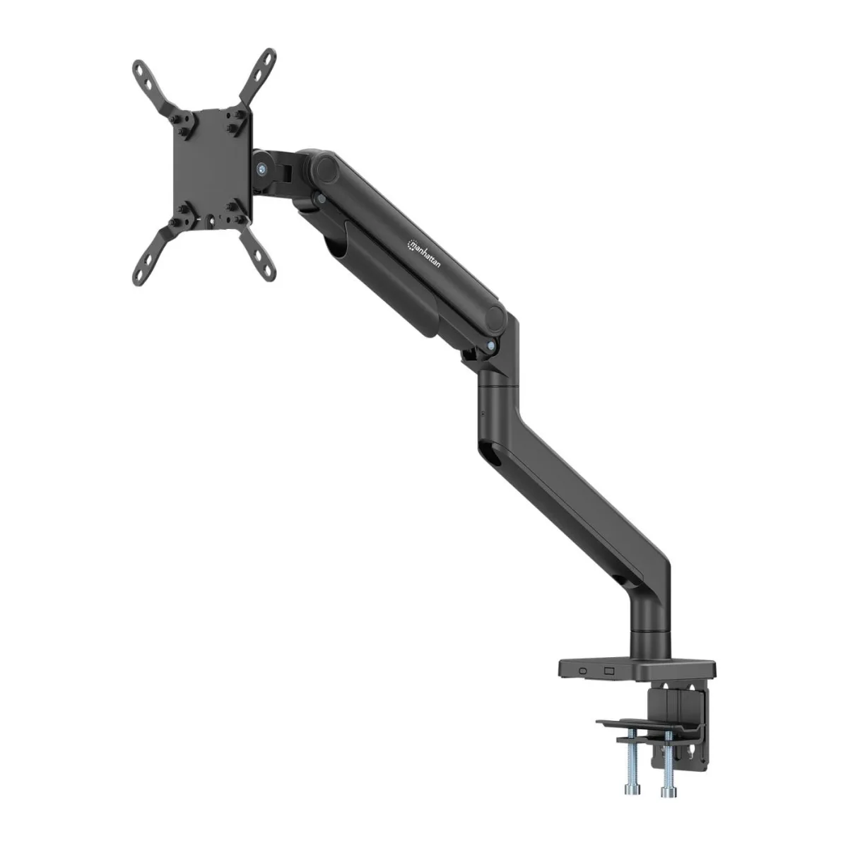 Manhattan 462570 TV/Monitor Desk Mount Spring Full Motion 42" Cclamp/Grommet