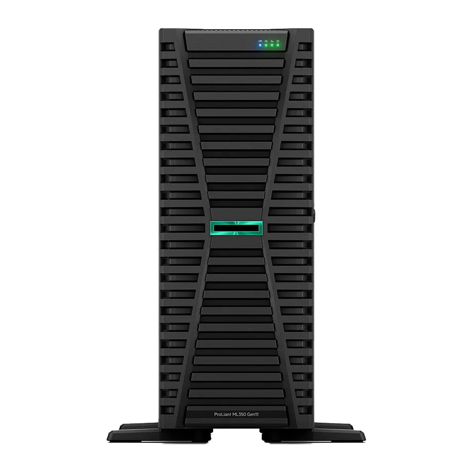 HPE ProLiant ML350 Gen11 4514Y 2.0GHz 16c 1P 2x32GB-R 8SFF MR408i-o 2x480GB SSD 2x1000W PS EU Server