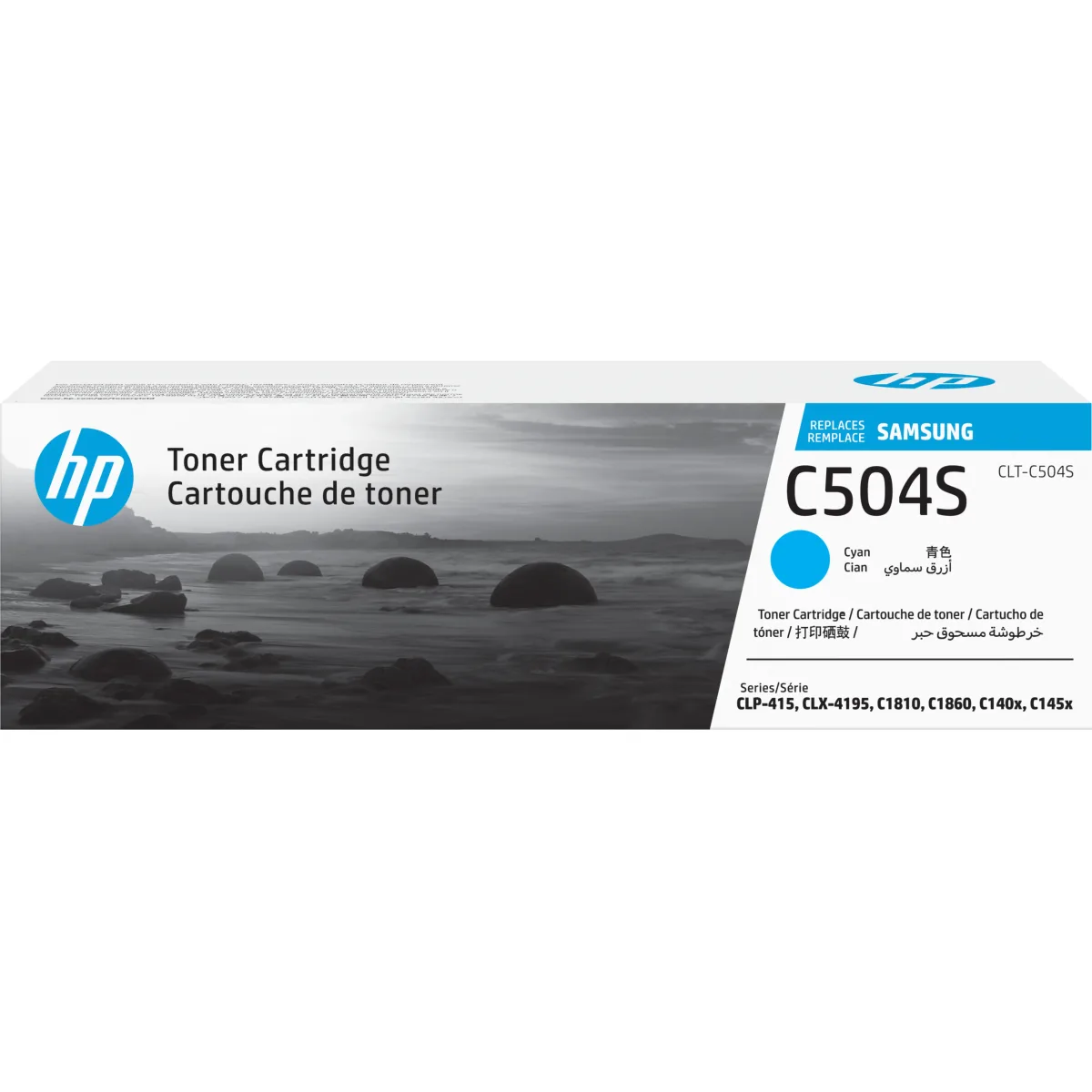 HP CLT-C504S - Cyan - original - toner cartridge (SU025A)
