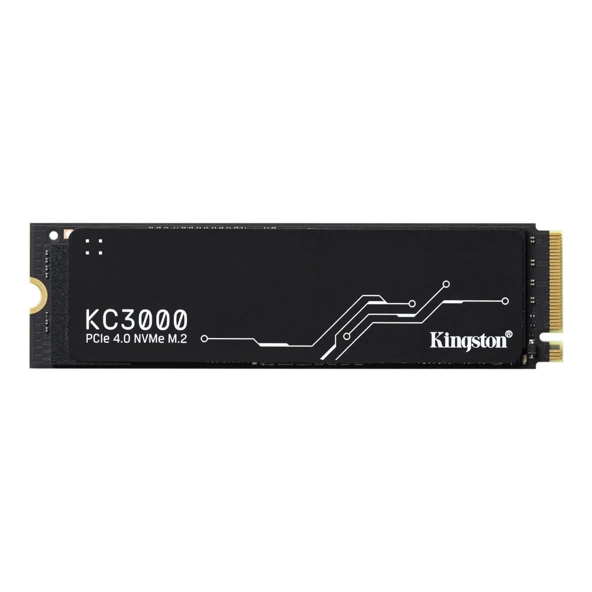 Kingston KC3000 - SSD - 4096 GB - internal - M.2 2280 - PCIe 4.0 (NVMe) - for Intel Next Unit of Computing 12 Pro Kit - NUC12WSKi5