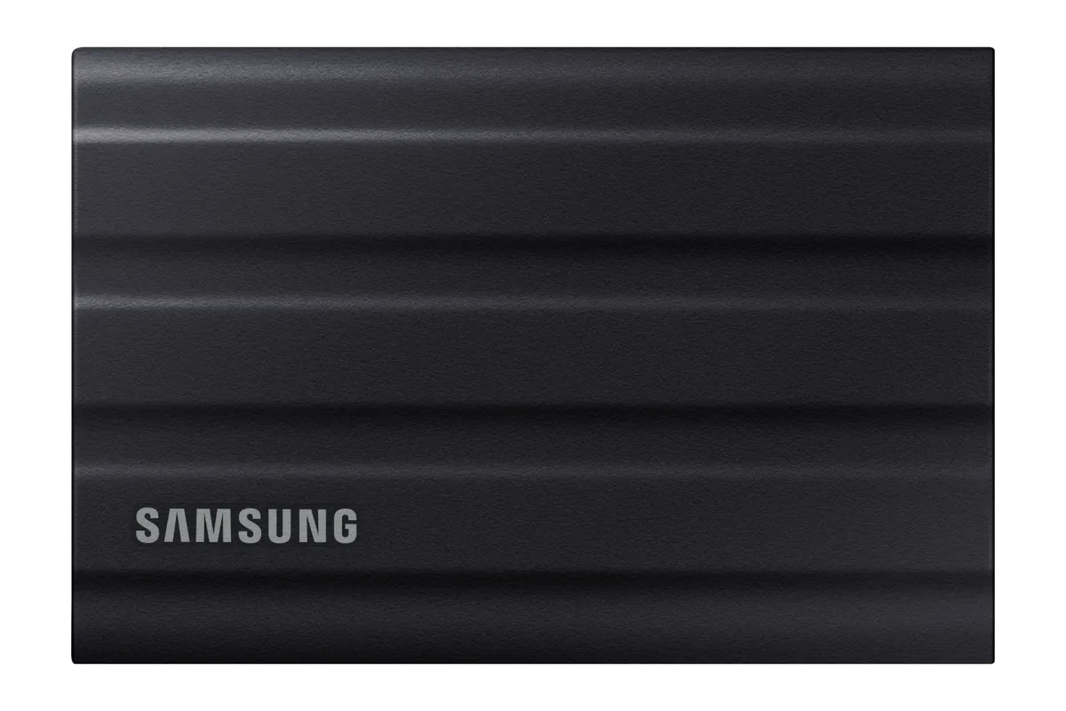 Samsung T7 Shield MU-PE4T0S - SSD - encrypted - 4 TB - external (portable) - USB 3.2 Gen 2 (USB-C connector) - 256-bit AES - black