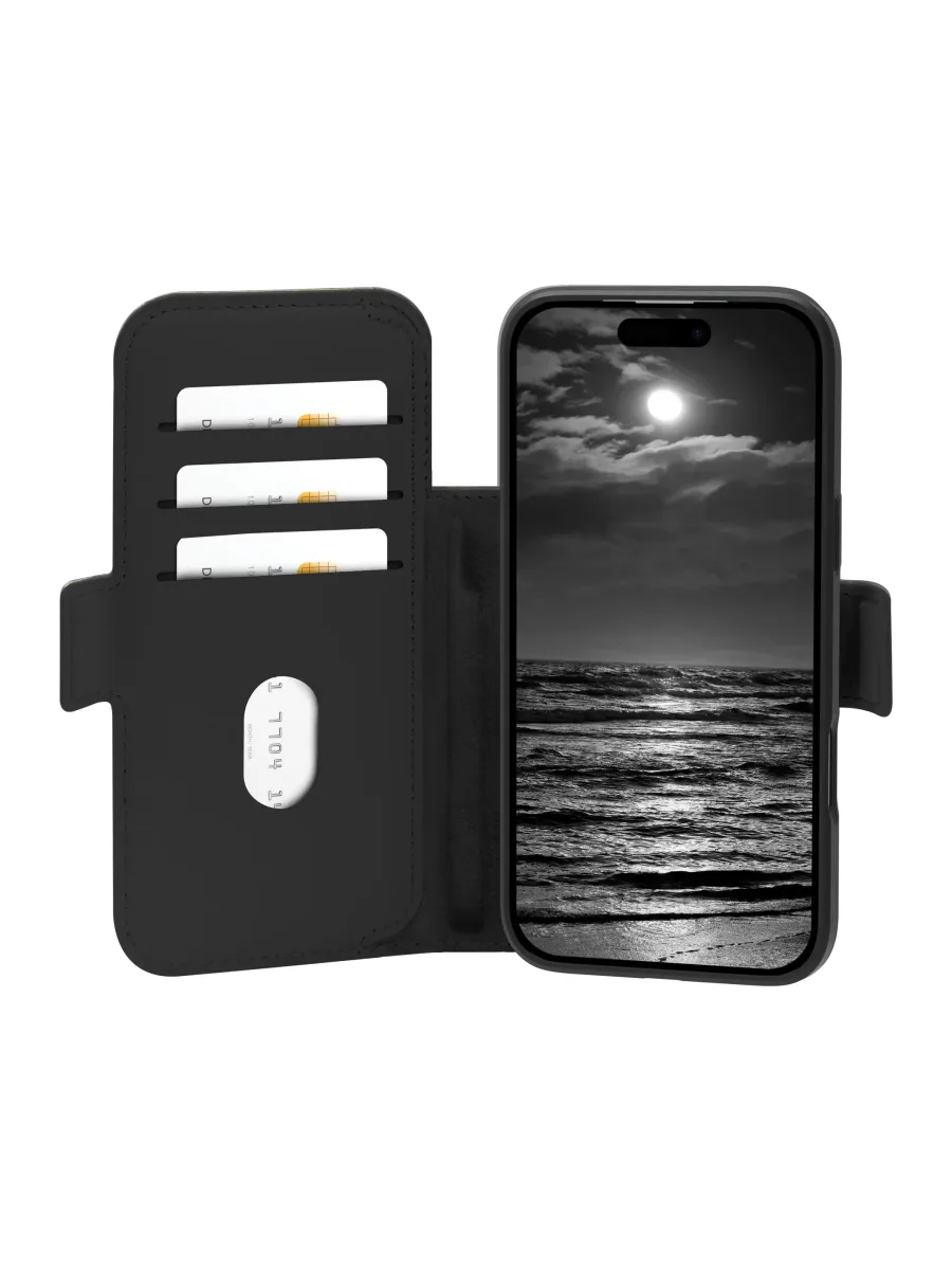 dbramante1928 Copenhagen - Flip cover for mobile phone - ICON - midnight - for Apple iPhone 17 Pro Max, 18 Pro Max