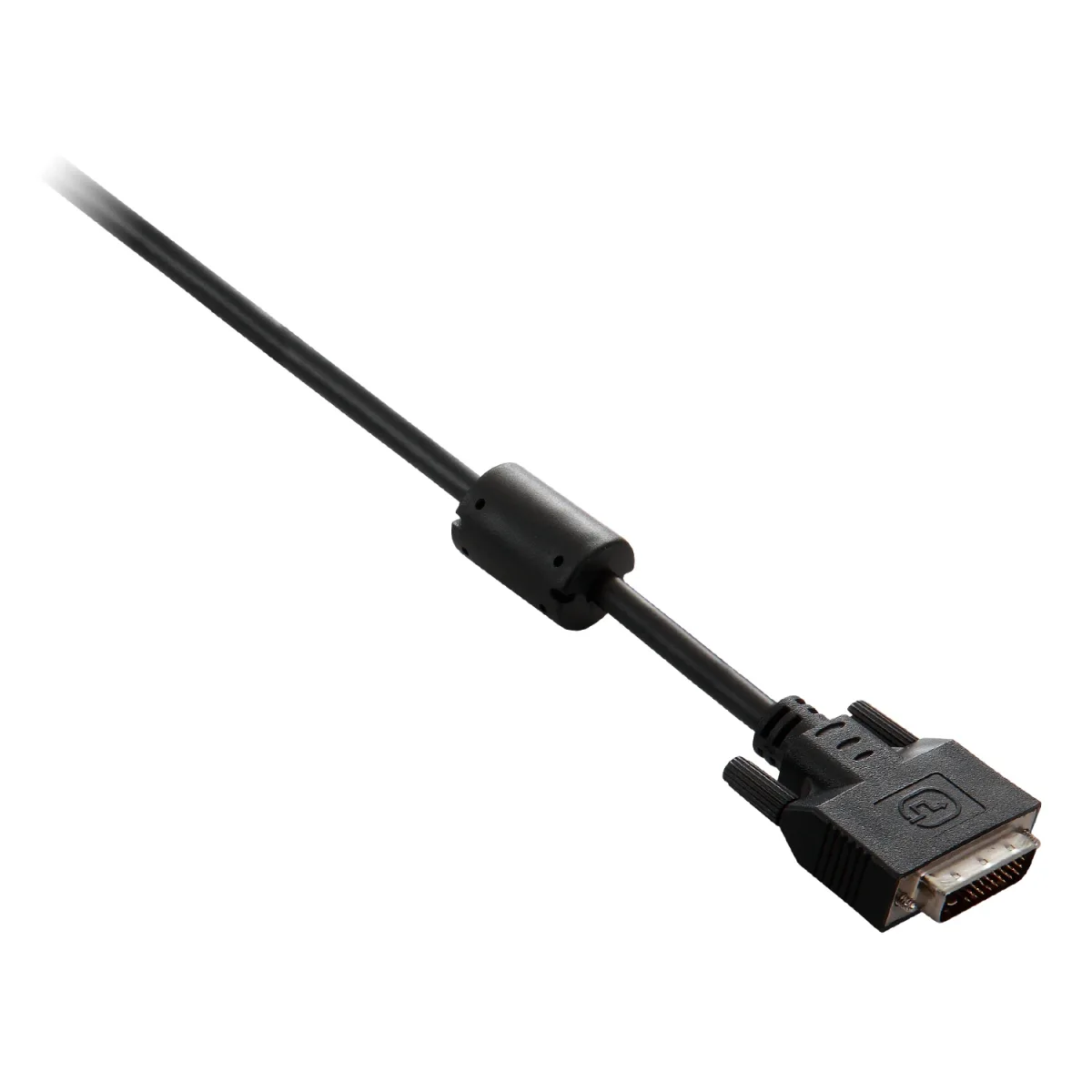 DVI DUAL LINK CABLE 2M 6.6FT DVI-D CABLE 4K 30HZ UHD BLACK