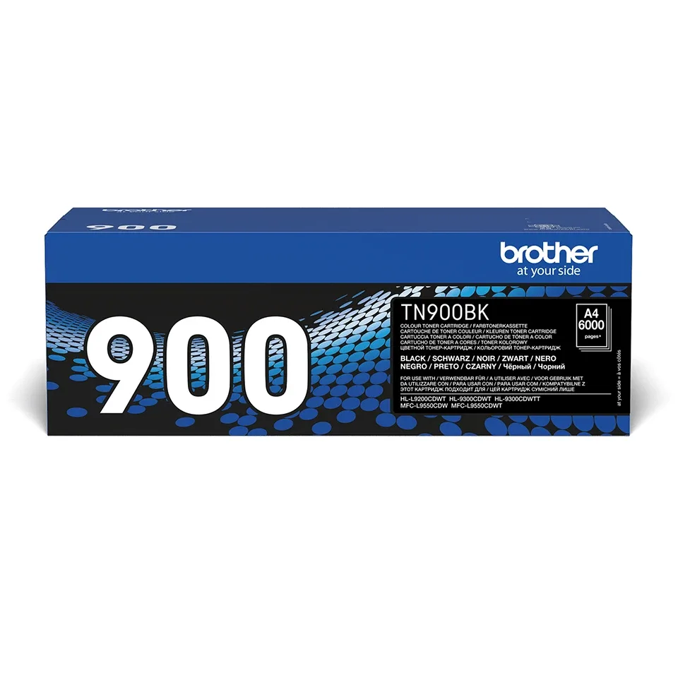 Brother TN900BK - Black - original - toner cartridge - for Brother HL-L9300CDWTT, MFC-L9550CDWT
