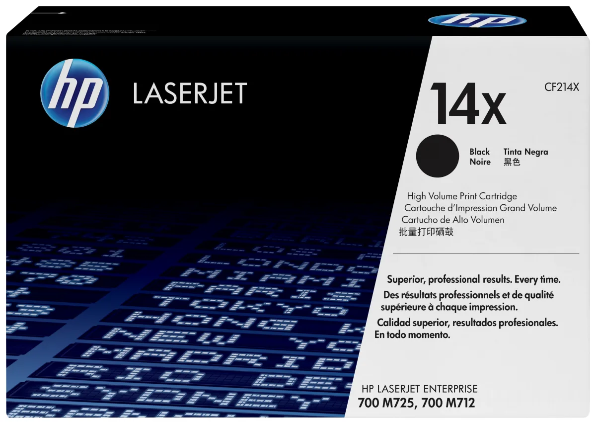 HP 14X - CF214X - 1 x Black - Toner cartridge - High Yield