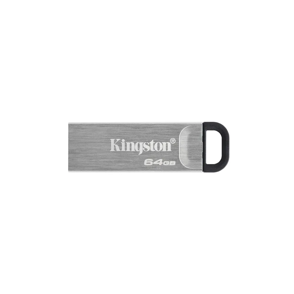 Kingston DataTraveler Kyson 64GB USB 3.2 Capless Metal USB Flash Drive