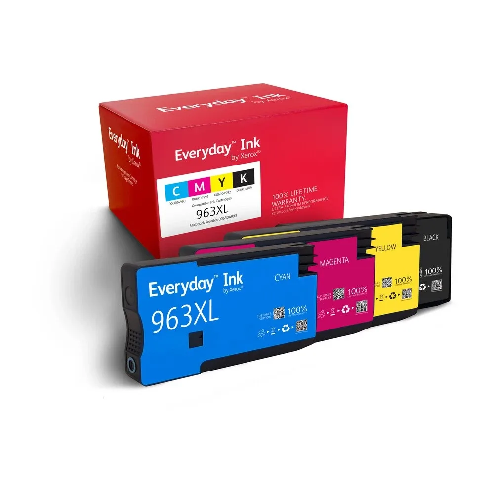 Xerox 006R04993 Everyday Remanufactured Ink Replaces Hp 963XL Cmyk