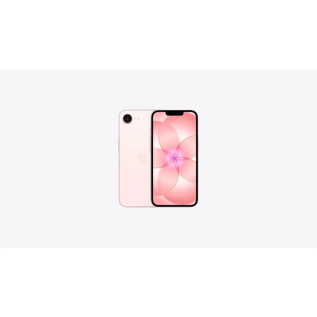 Apple iPhone 17e - 5G smartphone - dual-SIM / Internal Memory 256 GB - OLED display - 6.1" - 2532 x 1170 pixels - rear camera 48 MP - front camera 12 MP - soft pink