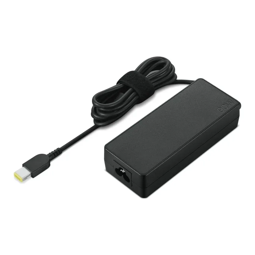 Lenovo ThinkCentre II - Power adapter - 90 Watt - for IdeaCentre AIO 3 22, 3 24, 3 27, ThinkCentre M70q Gen 2, M75q Gen 2, M90q Gen 2
