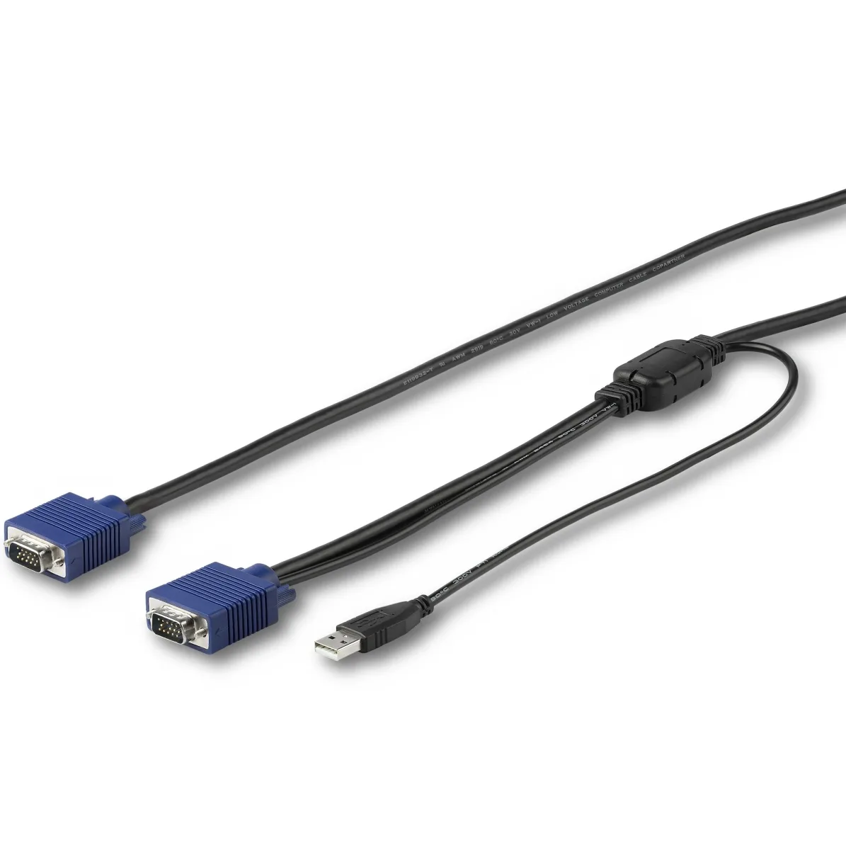 StarTech 6 ft. (1.8 m) USB KVM Cable for StarTech.com Rackmount Consoles - VGA and USB KVM Console Cable (RKCONSUV6)