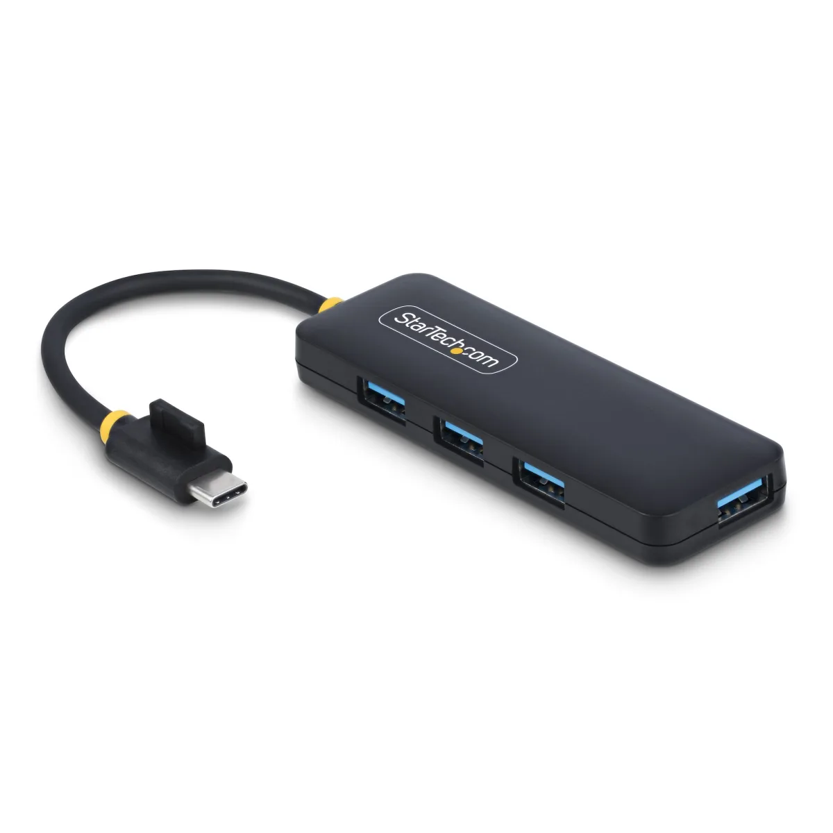 Startech 4-Port USB-C Hub, 5Gbps, USB-C to 4x USB-A, Bus Powered - Hub - 4 x USB 3.2 Gen 1 - desktop