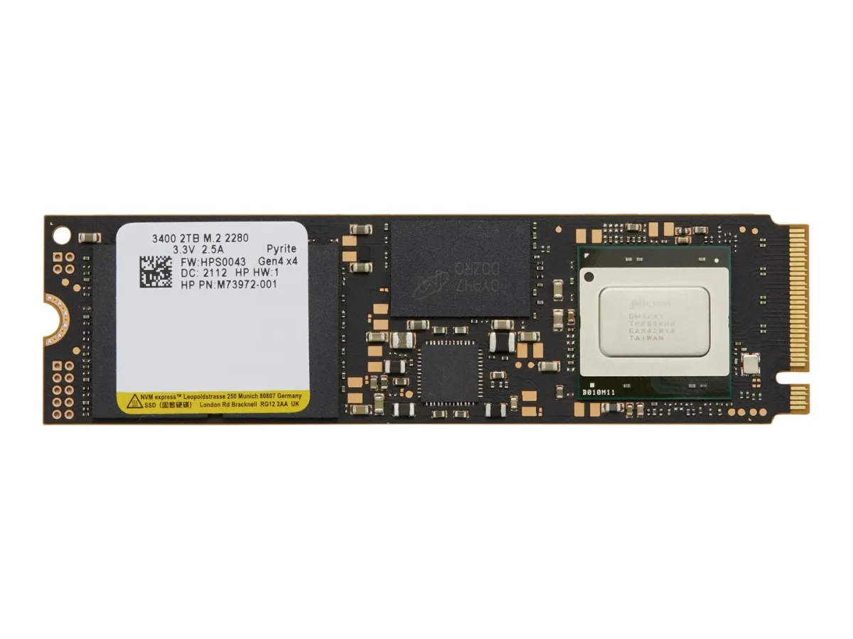 HP - SSD - 2 TB - internal - M.2 - PCIe 4.0 x4 (NVMe)