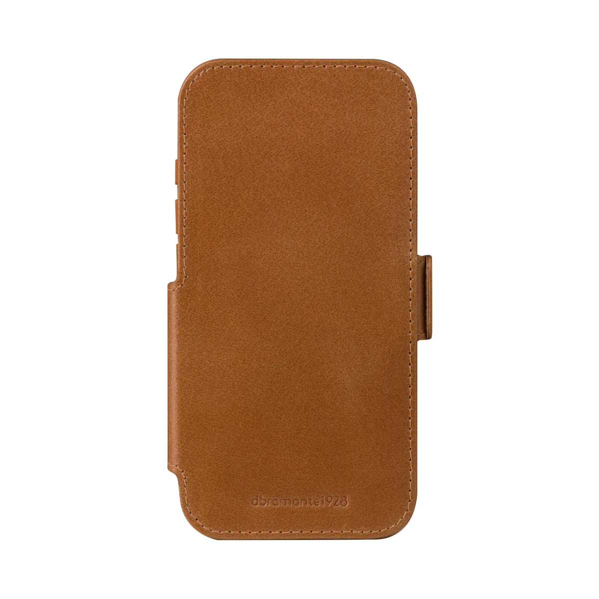 dbramante1928 Copenhagen - Flip cover for mobile phone - full-grain leather - tan - for Apple iPhone 17 Pro, 18 Pro