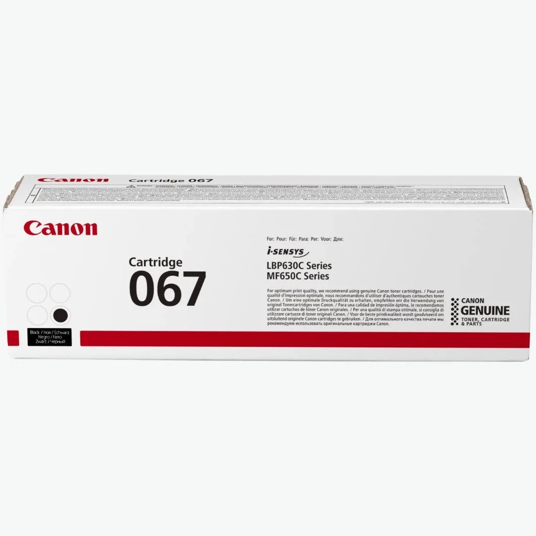 Canon 067 - Black - original - toner cartridge