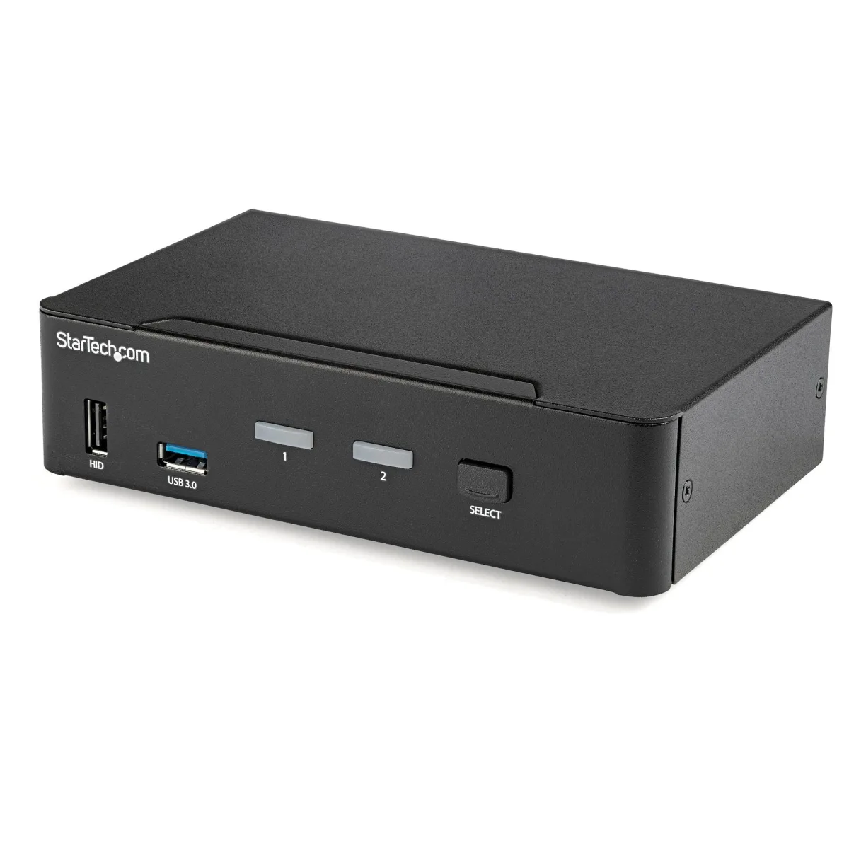Startech 2-Port Dual-Monitor DP KVM Switch w/Video Matrix, 4K 60Hz - KVM / audio / USB switch - 2 x KVM / audio / USB - 1 local user - desktop - TAA Compliant