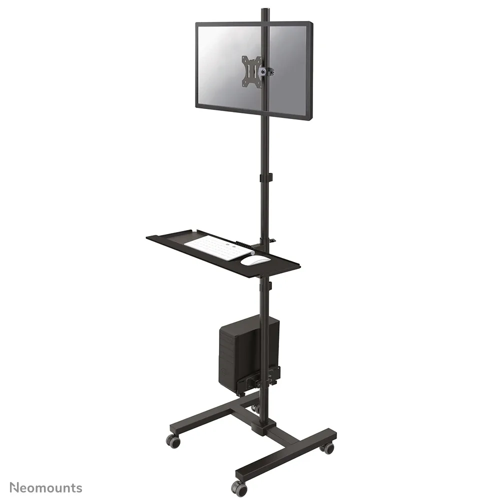 Neomounts FPMA-MOBILE1700 - Cart - for LCD display / PC equipment - black - screen size: 10"-32