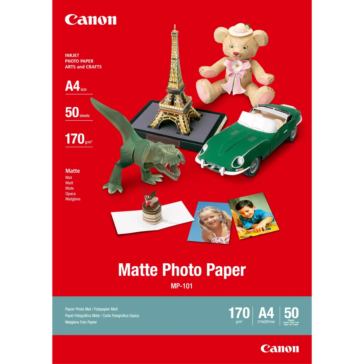 Canon MP 101 - Matt photo paper - A4 (210 x 297 mm) - 50 sheet(s)