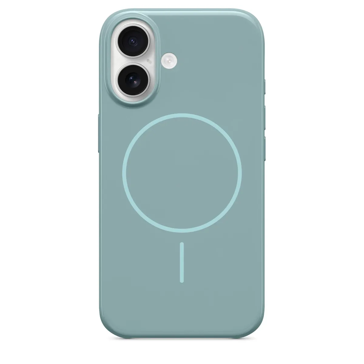 Beats - Protective cover for mobile phone - MagSafe compatibility - plastic - riptide blue - for iPhone 16