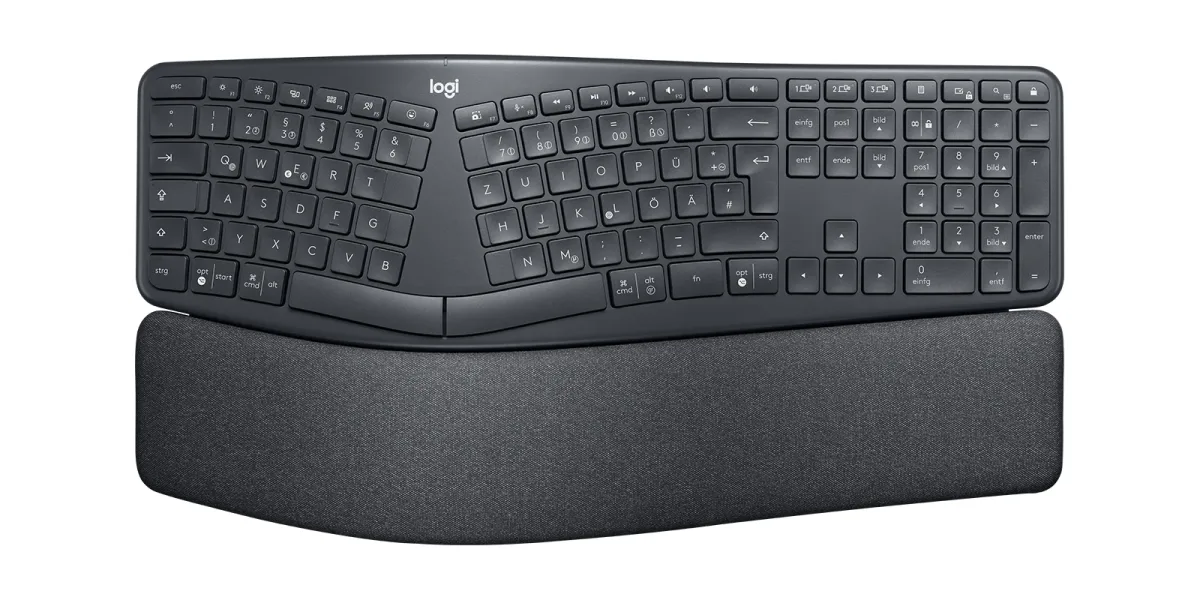 Logitech 920-010345 Ergo K860 for Business-graphite - Deu - Central
