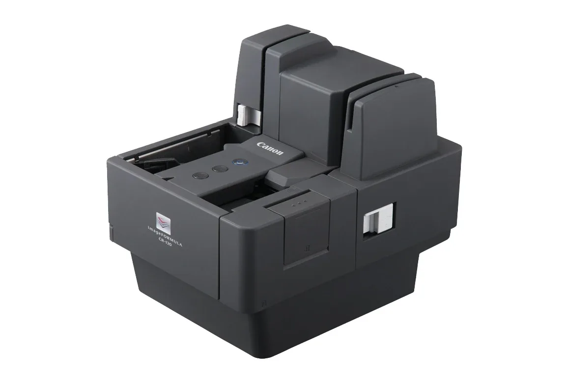Canon imageFORMULA CR-120 - Document scanner - CMOS / CIS - Duplex - 108 x 245 mm - 600 dpi x 600 dpi - up to 120 ppm (mono) - ADF (150 sheets) - up to 12000 scans per day - USB 2.0