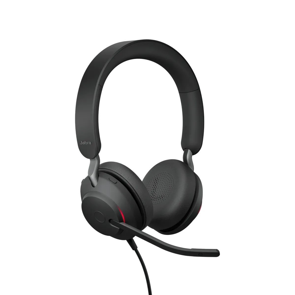 Jabra Evolve2 40 SE UC Stereo - Headset - on-ear - wired - USB-C, USB-A - noise isolating - Optimised for UC