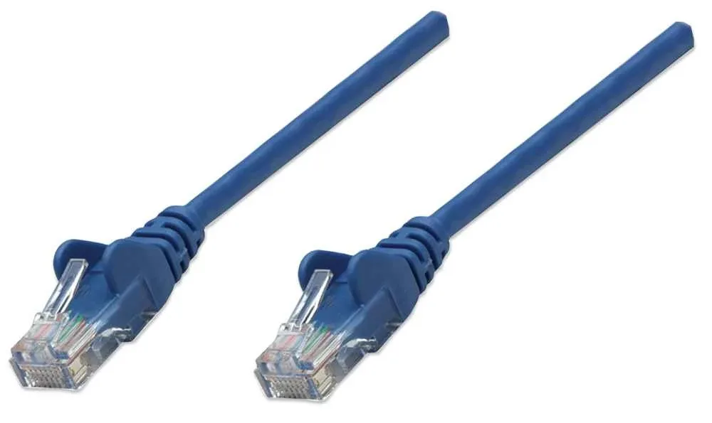 Intellinet 343305 Network Cable CAT6 Cca 5M Blue U/Utp Snagless/Booted