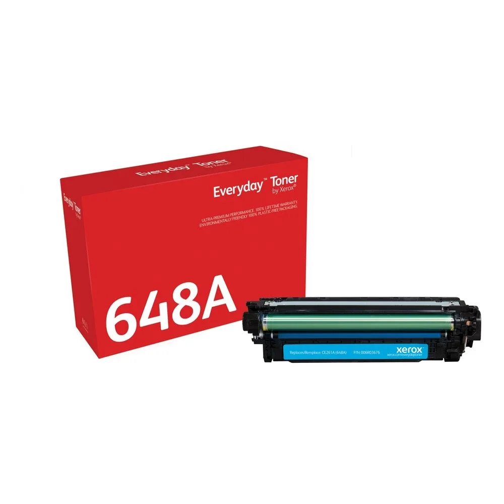 Xerox 006R03676 Cyan Toner Cartridge Equivalent to Hp 647A for Color Laserjet