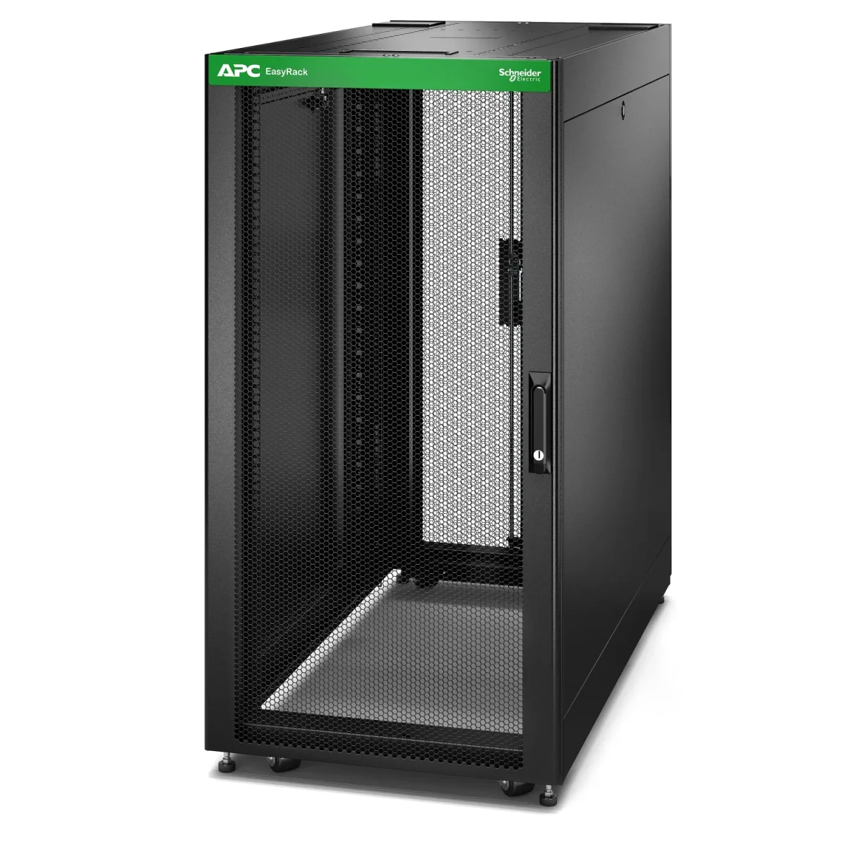 APC Easy Rack - Rack cabinet - black - 24U - 19