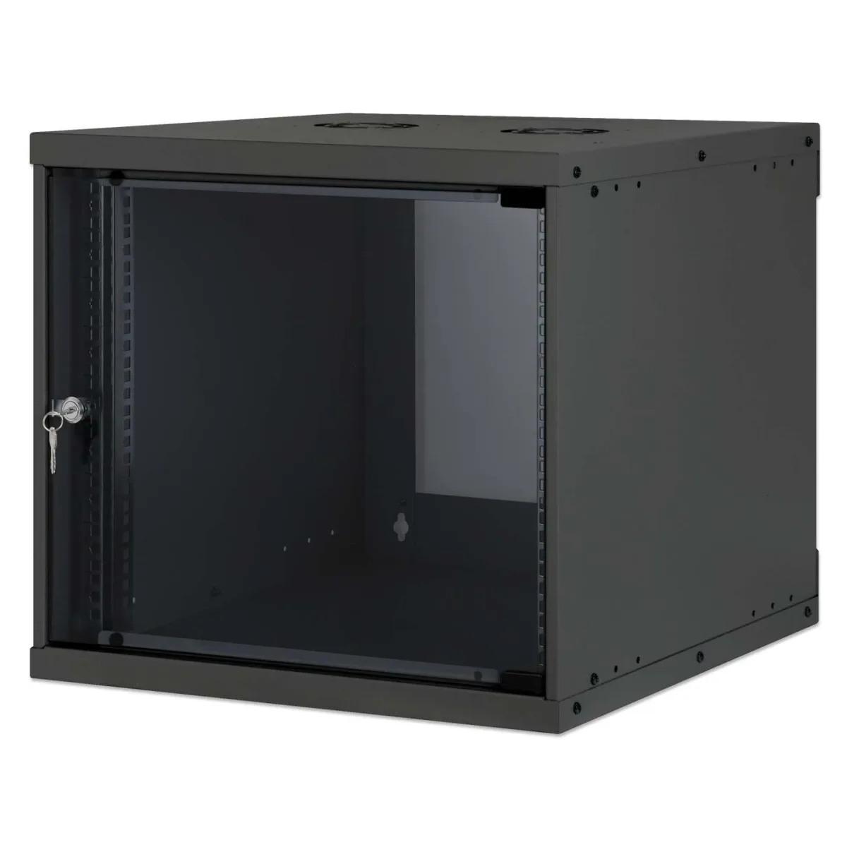 Intellinet 714808 Network Cabinet Wall Mount 9U- (Basic) 560MM Black Flatpack