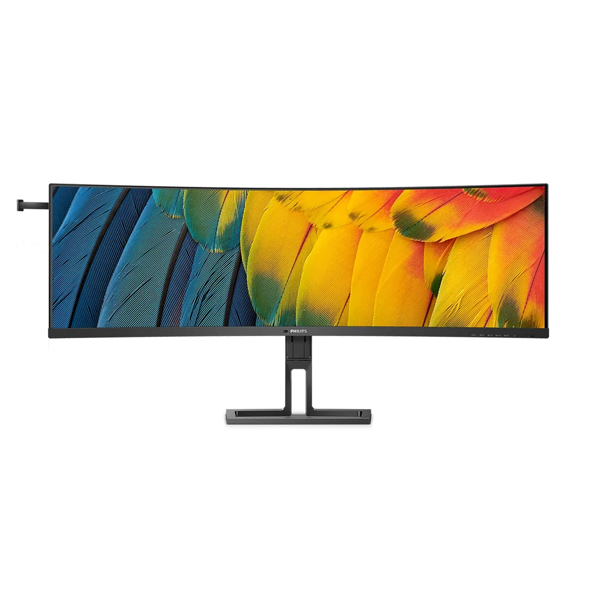 Philips 45B1U6900C - LED monitor - curved - 45" (44.5" viewable) - 5120 x 1440 Dual Quad HD @ 75 Hz - VA - 450 cd/m² - 3000:1 - DisplayHDR 400 - 4 ms - 2xHDMI, DisplayPort, USB-C - speakers - black