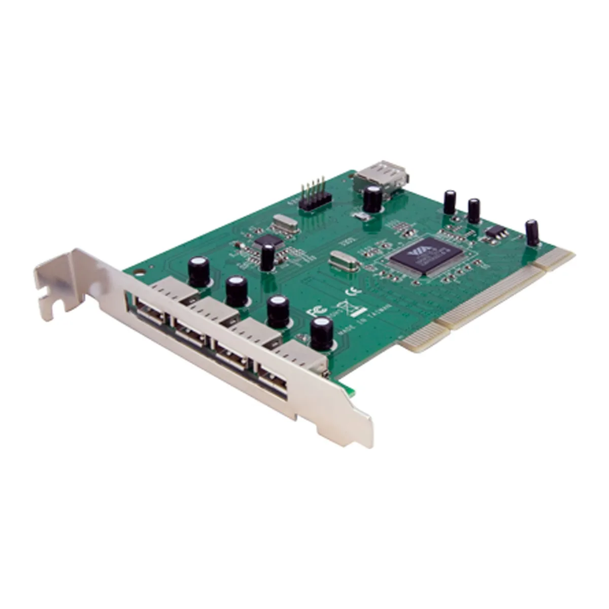 Startech 7 Port PCI USB Card Adapter - PCI to USB 2.0 Controller Adapter Card - Full Profile Expansion Card (PCIUSB7) - USB adapter - PCI - USB, USB 2.0 - 7 ports