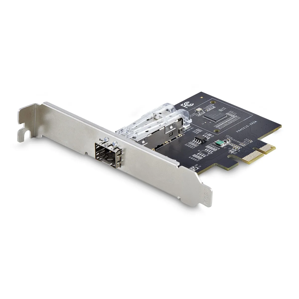 Startech 1-Port GbE SFP Network Card, PCIe 2.1 x1, Intel I210-IS, 1GbE Controller, 1000BASE Copper/Fiber Optic, Single-Port Gigabit Ethernet NIC, Desktop/Server Backplanes - Windows and Linux Compatible (P011GI-NETWORK-CARD)