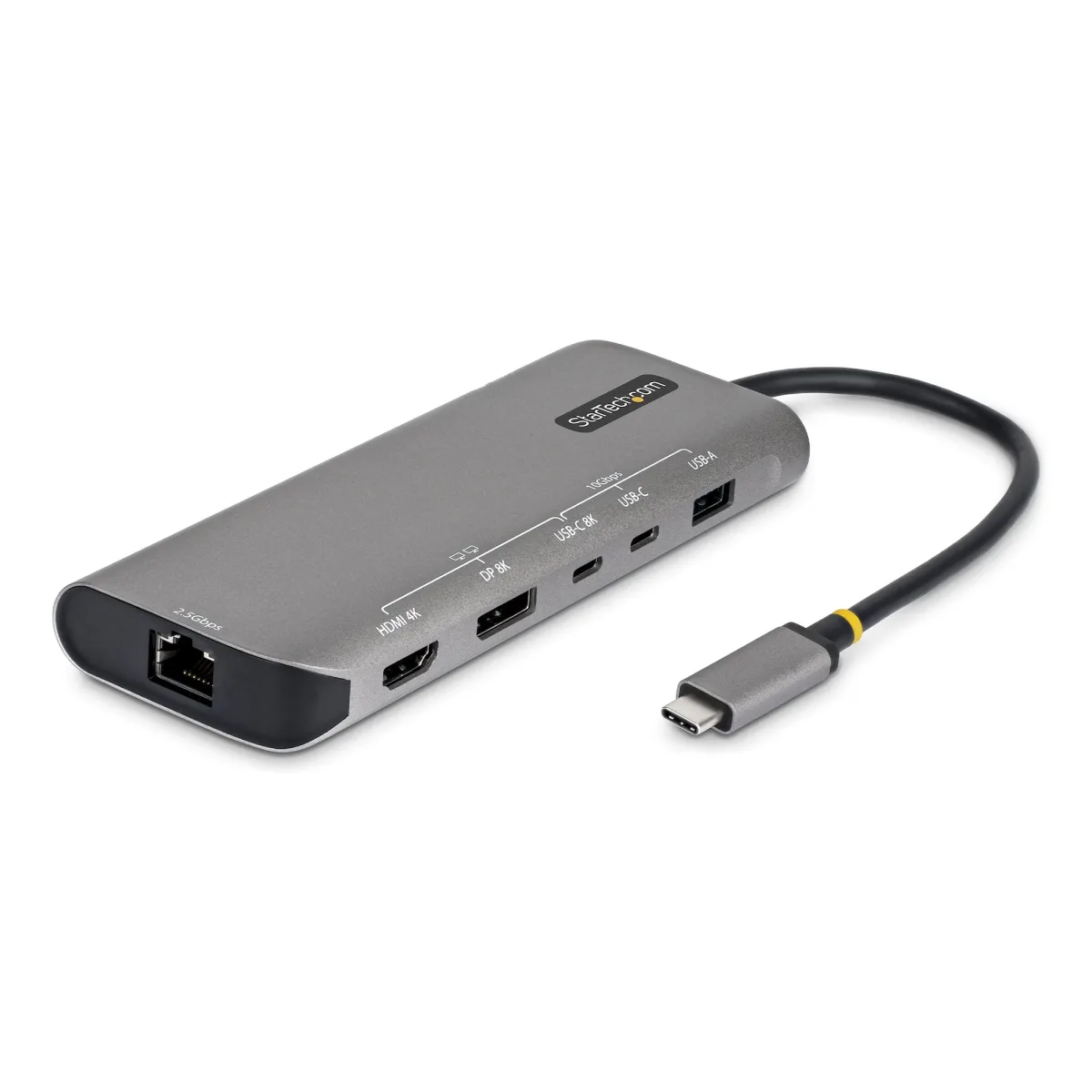 Startech - Docking station - for laptop - USB4 - HDMI, DP - 2.5GbE, 1GbE - 140 watt