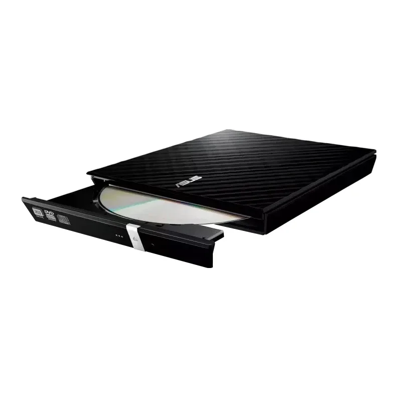 ASUS SDRW-08D2S-U LITE - Disk drive - DVD±RW (±R DL) / DVD-RAM - 8x/8x/5x - USB 2.0 - external - black